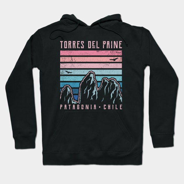 Torres del Paine - Patagonia Chile Hoodie by TigerTom